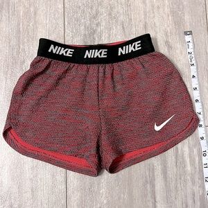 Nike Drifit Pink/Black/Gray Athletic Short- Size 6X